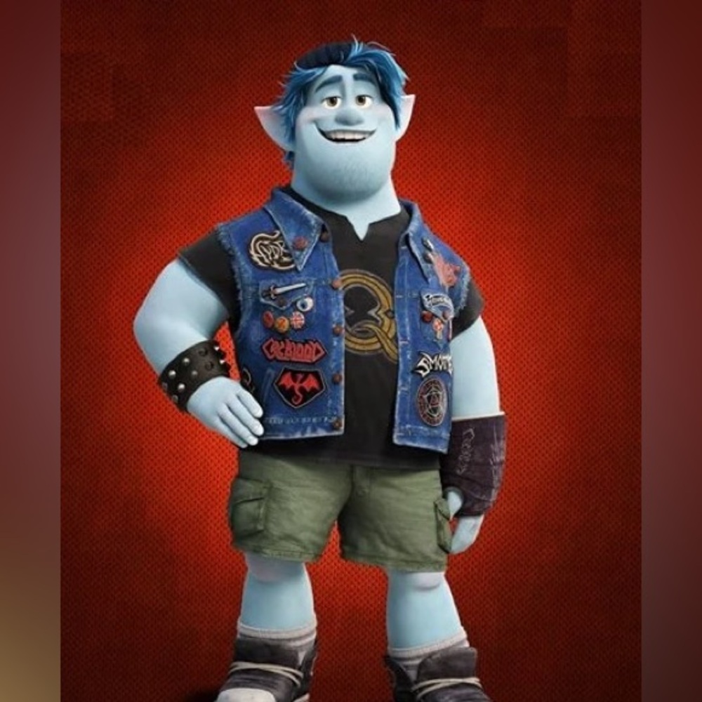 Custom Halloween Barley Onward vest